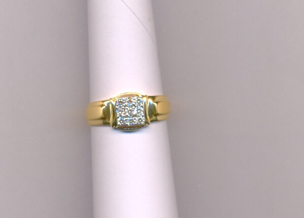 DIAMOND RING GENTS FANCY