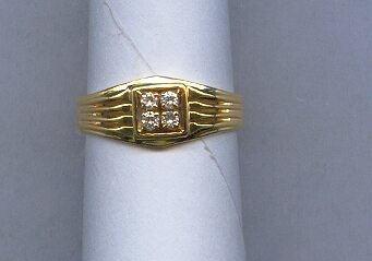DIAMOND RING GENTS FANCY