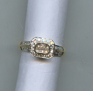 DIAMOND RING GENTS FANCY