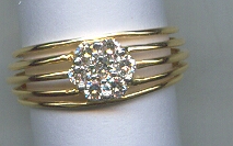 DIAMOND RING GENTS FANCY