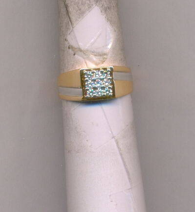 DIAMOND RING GENTS FANCY