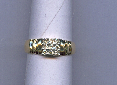 DIAMOND RING GENTS FANCY