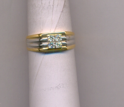 DIAMOND RING GENTS FANCY