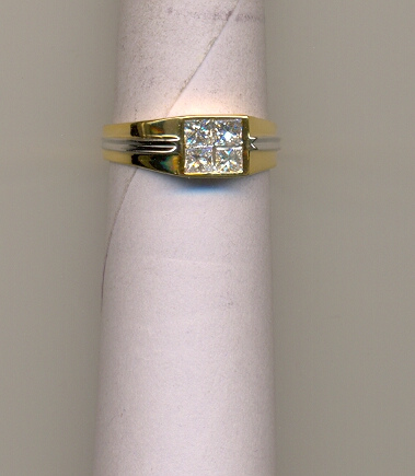 DIAMOND RING GENTS FANCY