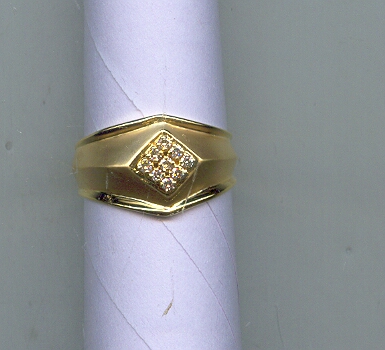 DIAMOND RING GENTS FANCY