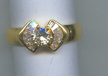 DIAMOND RING GENTS FANCY
