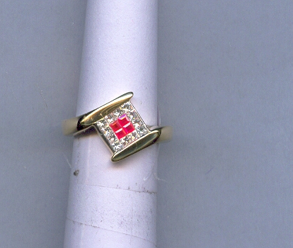 DIAMOND RING GENTS FANCY