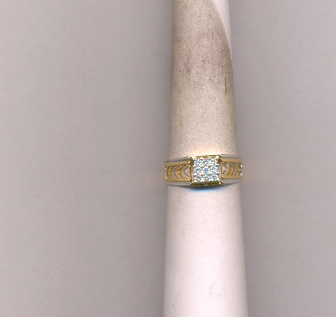 DIAMOND RING GENTS FANCY