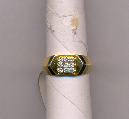DIAMOND RING GENTS FANCY