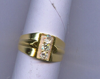 DIAMOND RING GENTS FANCY