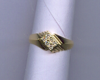 DIAMOND RING GENTS FANCY
