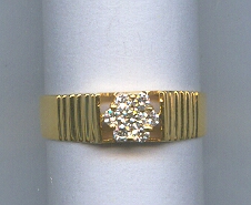 DIAMOND RING GENTS FANCY