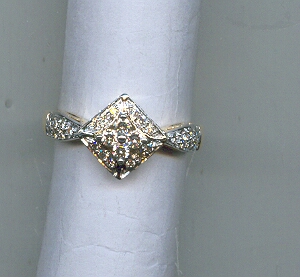 DIAMOND RING GENTS FANCY