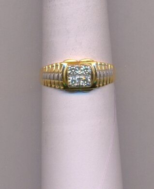 DIAMOND RING GENTS FANCY