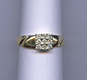 DIAMOND RING GENTS FANCY