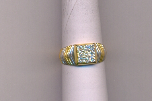 DIAMOND RING GENTS FANCY