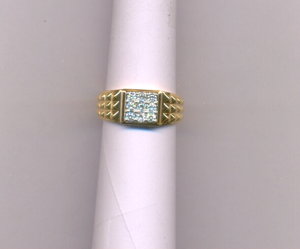 DIAMOND RING GENTS FANCY