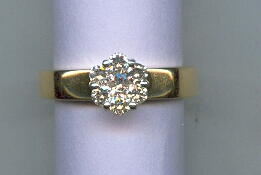DIAMOND RING GENTS FANCY