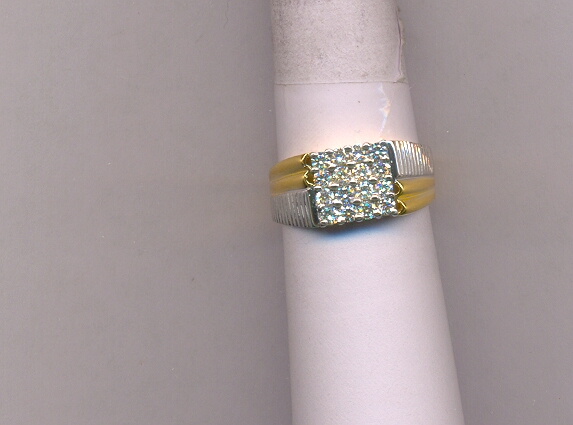 DIAMOND RING GENTS FANCY
