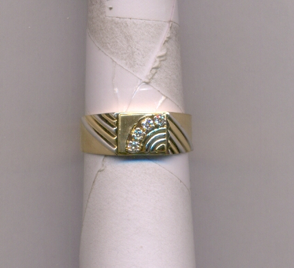 DIAMOND RING GENTS FANCY