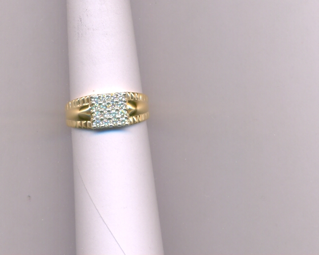 DIAMOND RING GENTS FANCY