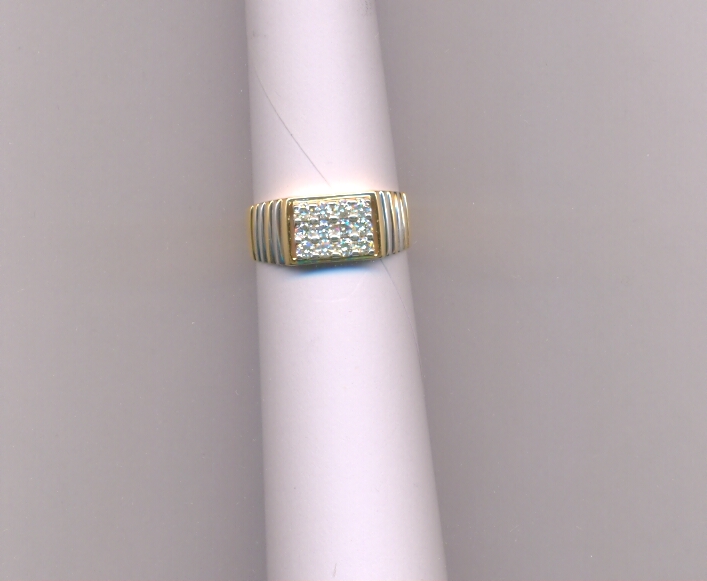 DIAMOND RING GENTS FANCY
