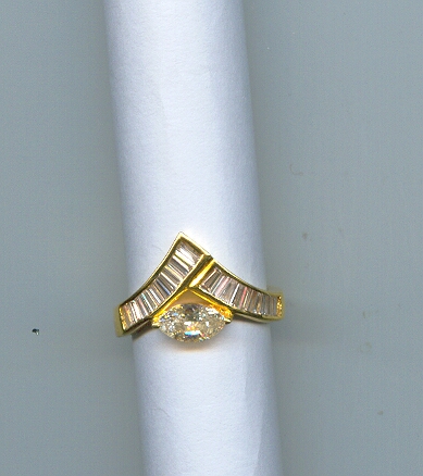 DIAMOND RING GENTS FANCY
