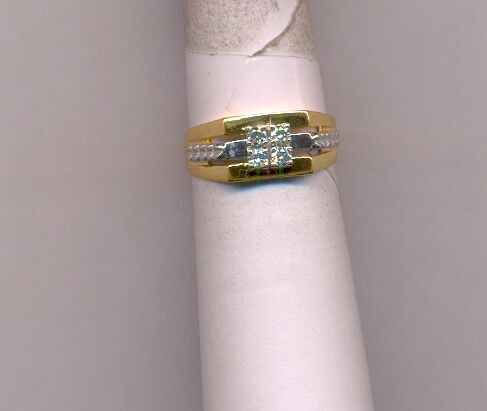 DIAMOND RING GENTS FANCY