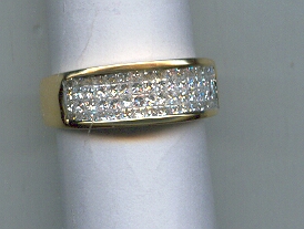 DIAMOND RING GENTS FANCY