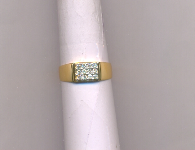DIAMOND RING GENTS FANCY