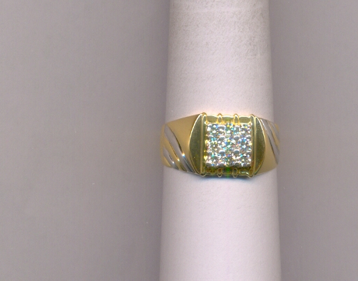 DIAMOND RING GENTS FANCY
