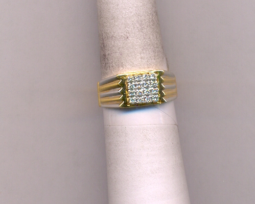 DIAMOND RING GENTS FANCY