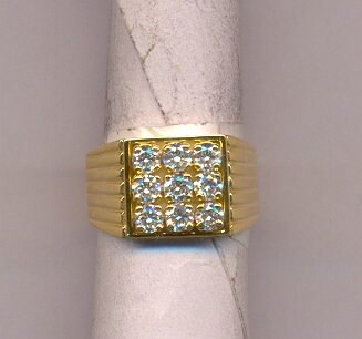 DIAMOND RING GENTS FANCY