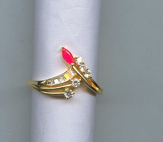 DIAMOND RING GENTS FANCY