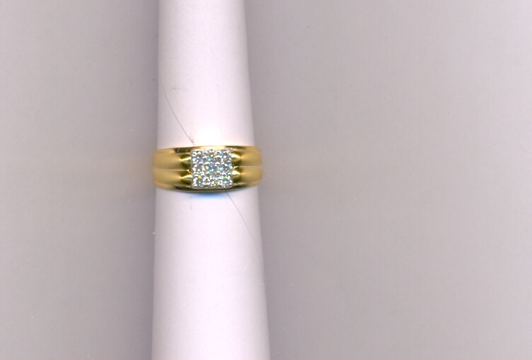DIAMOND RING GENTS FANCY
