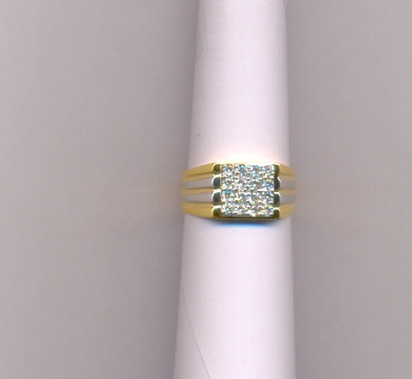 DIAMOND RING GENTS FANCY