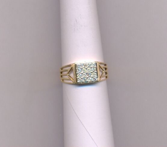 DIAMOND RING GENTS FANCY
