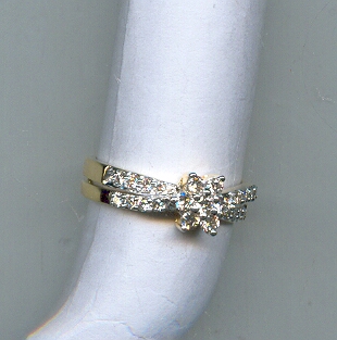 DIAMOND RING GENTS FANCY
