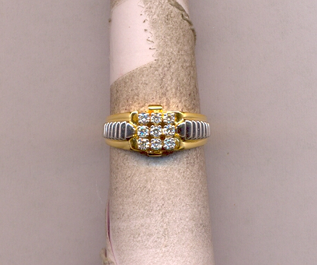 DIAMOND RING GENTS FANCY