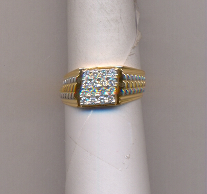 DIAMOND RING GENTS FANCY