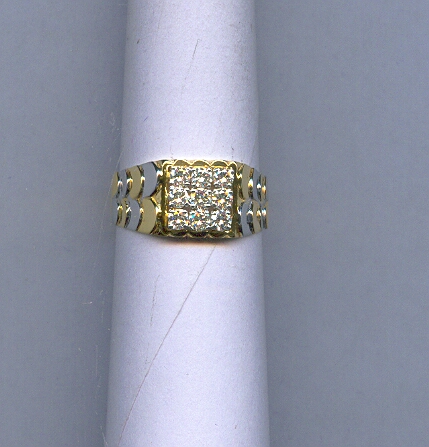 DIAMOND RING GENTS FANCY