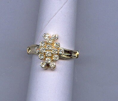 DIAMOND RING GENTS FANCY