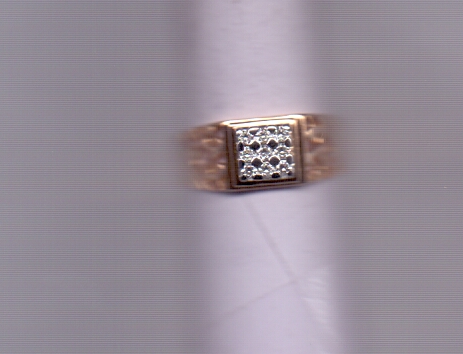 DIAMOND RING GENTS FANCY