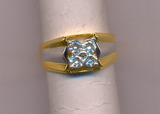 DIAMOND RING GENTS FANCY