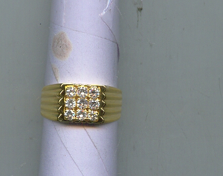 DIAMOND RING GENTS FANCY