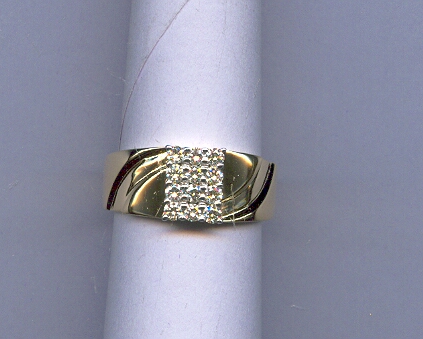 DIAMOND RING GENTS FANCY