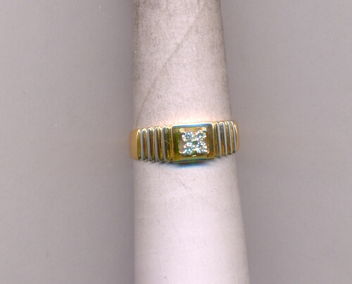 DIAMOND RING GENTS FANCY