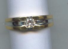 DIAMOND RING GENTS FANCY