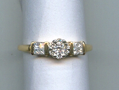 DIAMOND RING GENTS FANCY