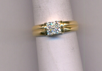 DIAMOND RING GENTS FANCY